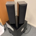 1372958-4 2 LG TVs (42" & 50") + Yamaha speaker system YST-SW215