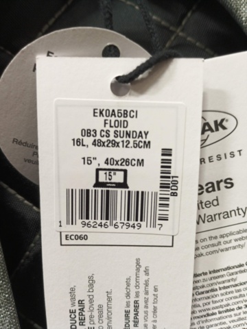 1440262-7 Bags Eastpak