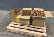 1440537 About 500 Baffles, Spotlight body - fixed rose gold