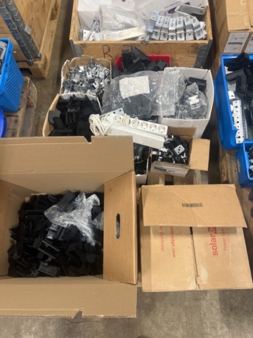 1431429-22 Various fasteners and installation materials for solar panels - 6 pallets