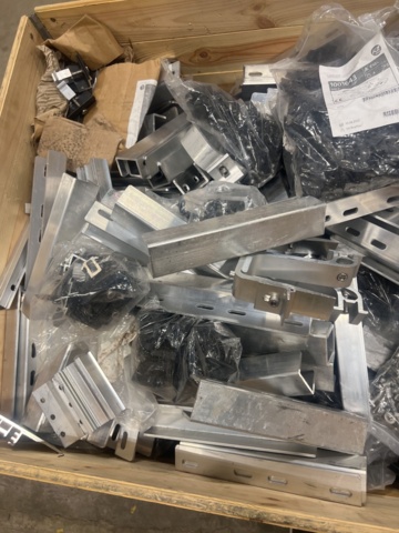 1431429-38 Various fasteners and installation materials for solar panels - 6 pallets
