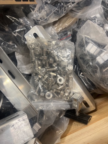 1431429-39 Various fasteners and installation materials for solar panels - 6 pallets