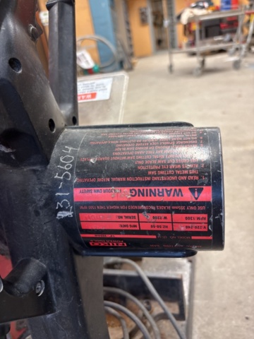 1373004-2 Niko Power Tools Cutting machine, model 350