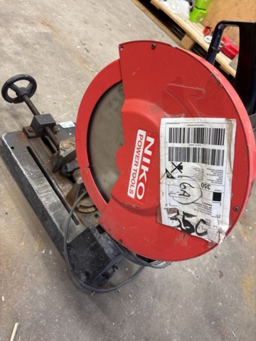 1373004-4 Niko Power Tools Cutting machine, model 350