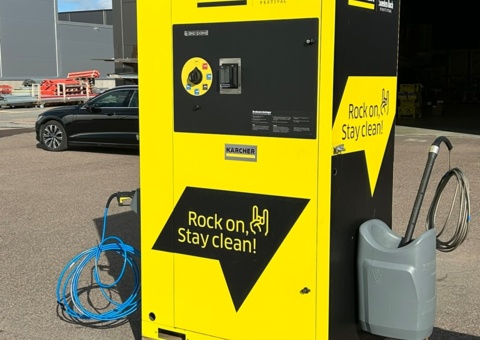 Avyttring högtryckstvättstation Kärscher