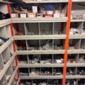 1388813-13 Large plumbing warehouse, storage shelves, trolleys according to the pictures