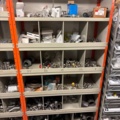 1388813-15 Large plumbing warehouse, storage shelves, trolleys according to the pictures