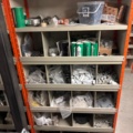 1388813-19 Large plumbing warehouse, storage shelves, trolleys according to the pictures