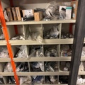 1388813-20 Large plumbing warehouse, storage shelves, trolleys according to the pictures