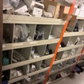 1388813-21 Large plumbing warehouse, storage shelves, trolleys according to the pictures