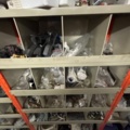 1388813-23 Large plumbing warehouse, storage shelves, trolleys according to the pictures