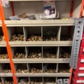 1388813-30 Large plumbing warehouse, storage shelves, trolleys according to the pictures
