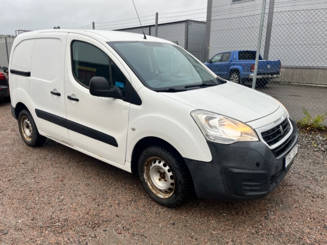 1441402-6 Peugeot Partner Van Utökad Last 1.6 BlueHDi Manuell, 99hk, 2017