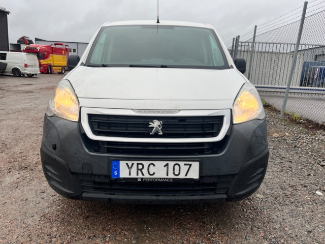 1441402-7 Peugeot Partner Van Utökad Last 1.6 BlueHDi Manuell, 99hk, 2017