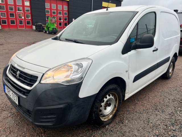 1441402-1 Peugeot Partner Van Utökad Last 1.6 BlueHDi Manuell, 99hk, 2017