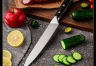 1442606 2 pcs Universal Knives – 5Cr15MoV Stainless Steel – Pakka Wooden Handle – Free Shipping