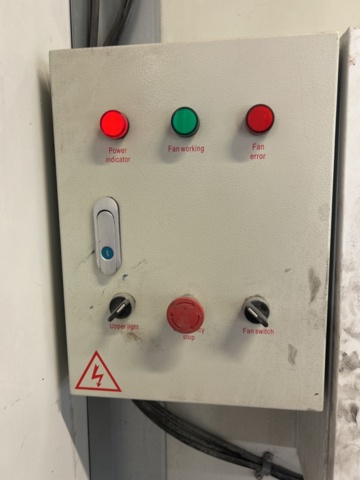 1305232-26 Komplett billackeringsanläggning med ventilationssystem och separat teknikrum