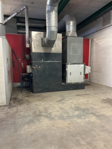 1305232-40 Komplett billackeringsanläggning med ventilationssystem och separat teknikrum
