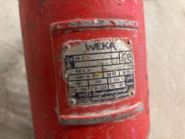 1409321-4 Kärnborrmaskin - Weka DK 42A