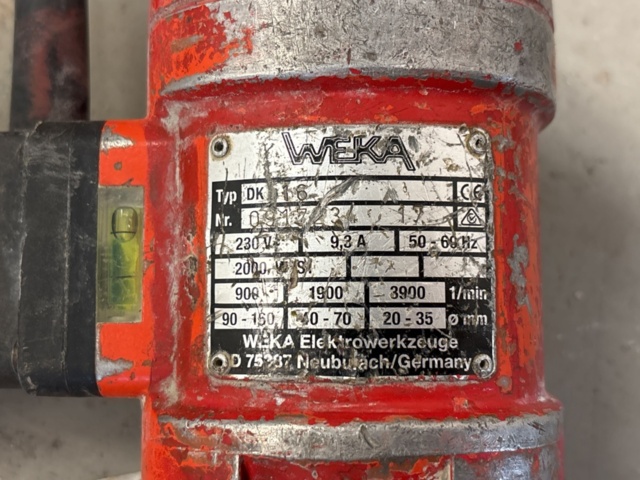 1409323-4 Kärnborrmaskin - Weka DK 16