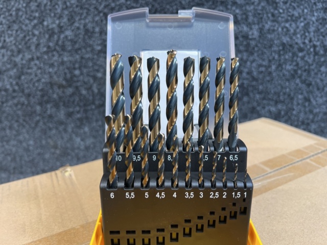 1440879-4 20 pc Drill set Ironside Super Pro 1-10mm (380 pc drill in total)