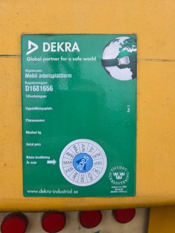 1055154-7 Bomlift med arbetskorg - Haulotte HA26PX -2002 - UPPDATERAD MED BILDER