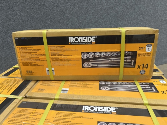 1440967-4 50 st hylssatser Ironside 14-delar 3/4" 22-50 mm