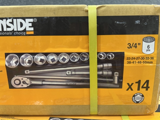 1440967-6 50 st hylssatser Ironside 14-delar 3/4" 22-50 mm