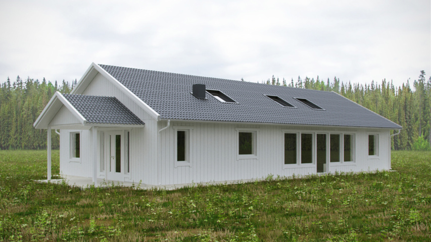 1442947-1 Stomme till enplansvilla på ca 132 m²