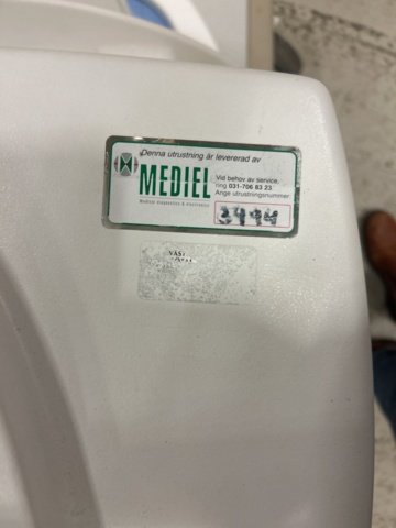 1305240-7 Mobilt digitalt röntgensystem, Stephanix Movix 30 Dream, 2014