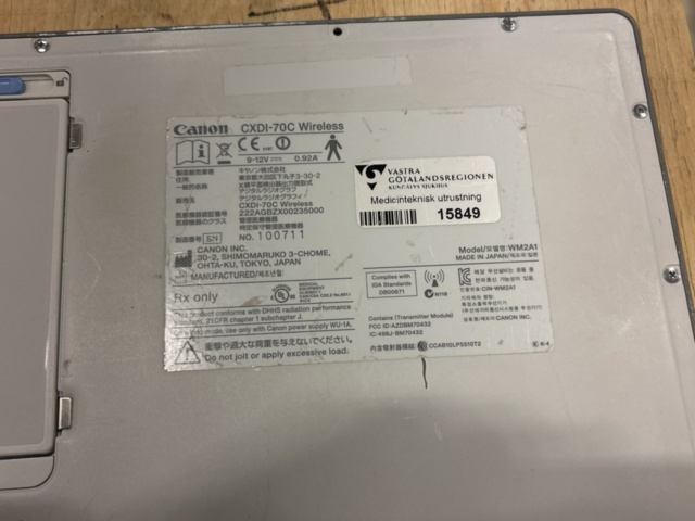 1305240-23 Mobilt digitalt röntgensystem, Stephanix Movix 30 Dream, 2014