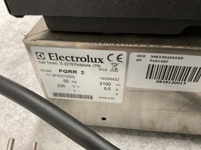 1406596-4 Electrolux clamp grill