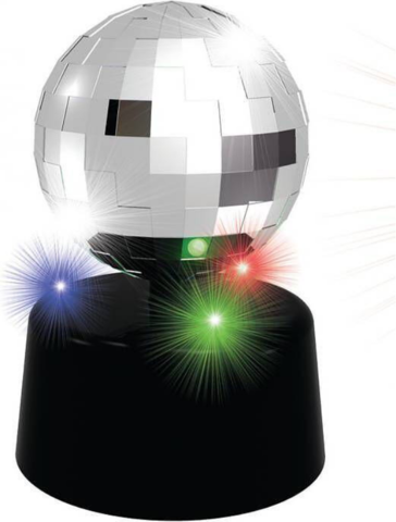 2 st Discokulor med 4 LED-lampor - Auktioner online - Nätauktioner ...