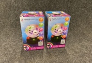 1443038 2 disco balls with 4 LED lights