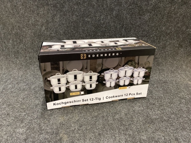 1441234-2 12-piece saucepan set - 9-layer base