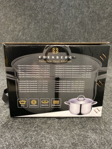 1441234-4 12-piece saucepan set - 9-layer base