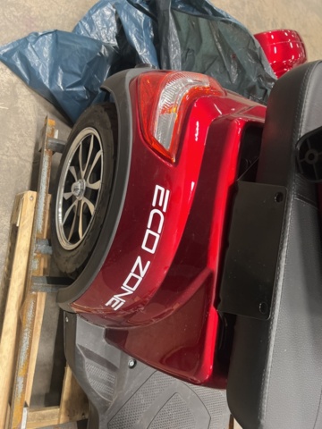 1443074-7 Promenadskoter - Svart & röd