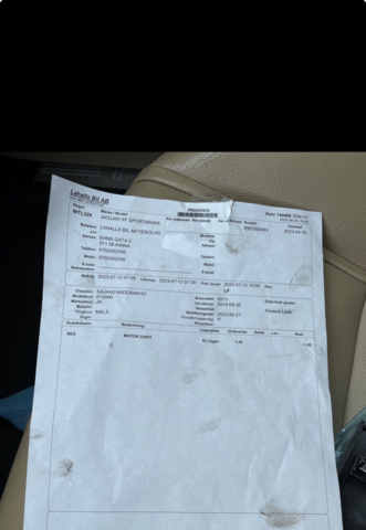 1274829-37 Jaguar XF Sportbrake 2.2 TDi4 - 2013 (Repair item)