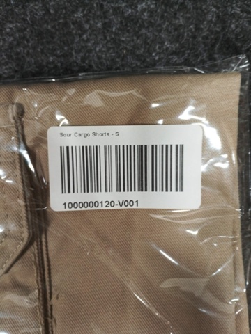 1441133-5 9 st Klädesplagg, Strl S