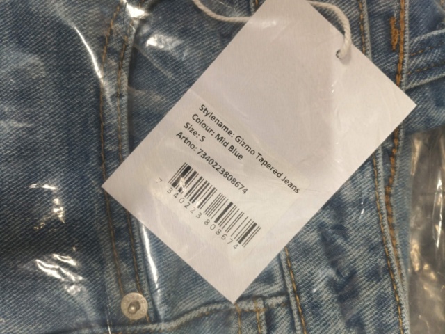 1441137-3 9 st Klädesplagg, Strl S