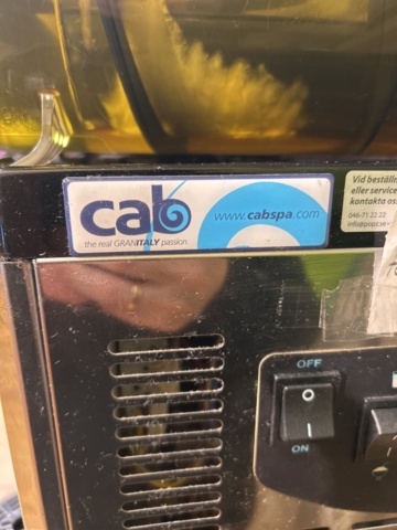 1427462-8 Slushmaskin med 3 behållare - New Faby 3 -2022