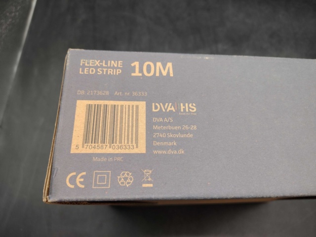 1443658-4 Arbetsbelysning LED-slinga, 2 st – Blue Electric, Flex-Line 10M, 1500 lm/m, 4000K, IP65