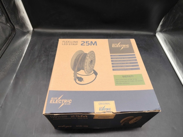 1443680-2 Arbetsbelysning LED-slinga, 2 st – Blue Electric, Flex-Line 25M, 1500 lm/m, 4000K, IP65