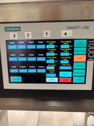 1403496-28 Wet wipe/packaging production line, Ruirun RRW250