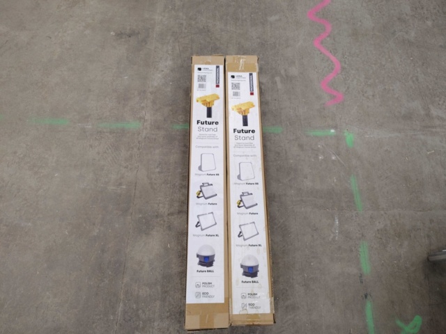 1443274-2 Stativ, 2 st – justerbart, click-on fäste, maxhöjd 2 m