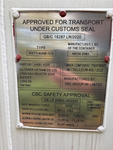 1444259-58 Boendecontainer – 40’ HC med 2 studiolägenheter (oanvänd)