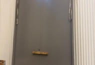 1443553 Steel gate with frame, 4 meters high, 2.8 meters wide