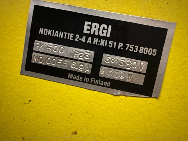 1443554-3 ESAB heating cabinet / drying cabinet PK 500