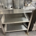 1373042-7 Stainless steel restaurant counter and workstation, Coreco refrigerated counter