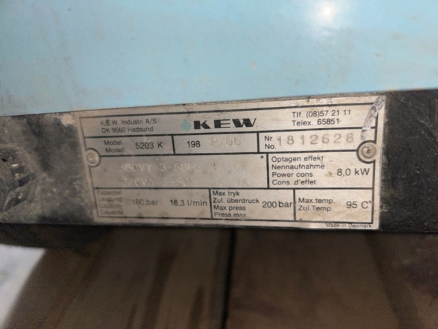 1435423-6 High-pressure washer - KEW 5203 K